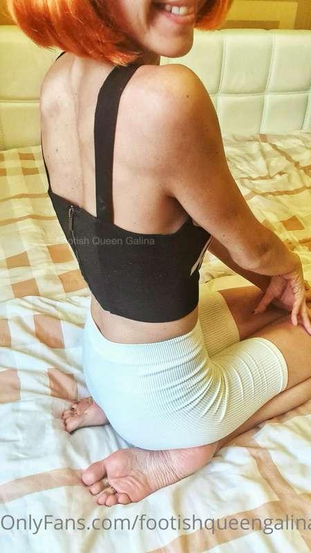 Start with my feet please 😊