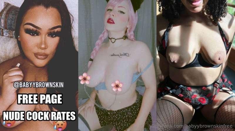 FREE VIP PAGES FOR LIFE 😍⬇️ (24)@BABYYBROWNSKIN @SHIKAROD @j..