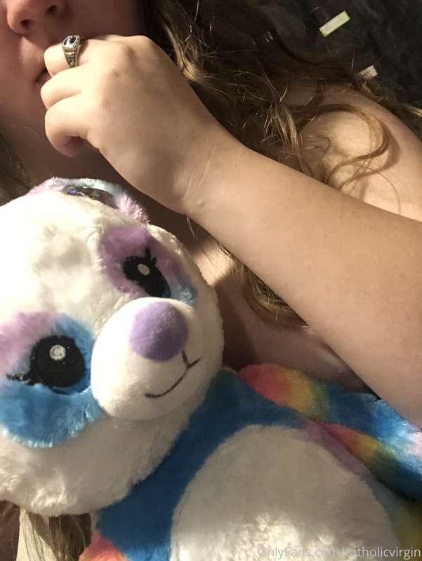 Went to Build-A-Bear🥰 Her name’s Reyna🌈