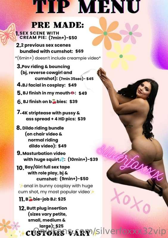 DM me your order and I’ll send it out 💋