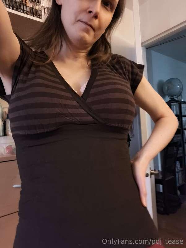 Cleavage on a geek!