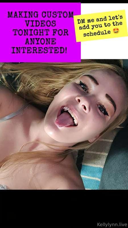 Let's make your fantasies cum to life 😈  https://kellylynn.l..