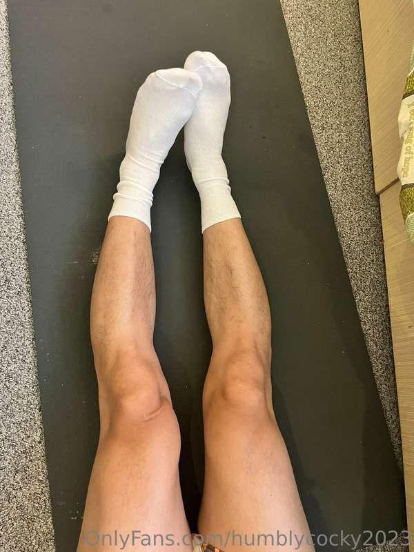 My white sock debut ❤️   Let me know if you like it 😉  #whit..