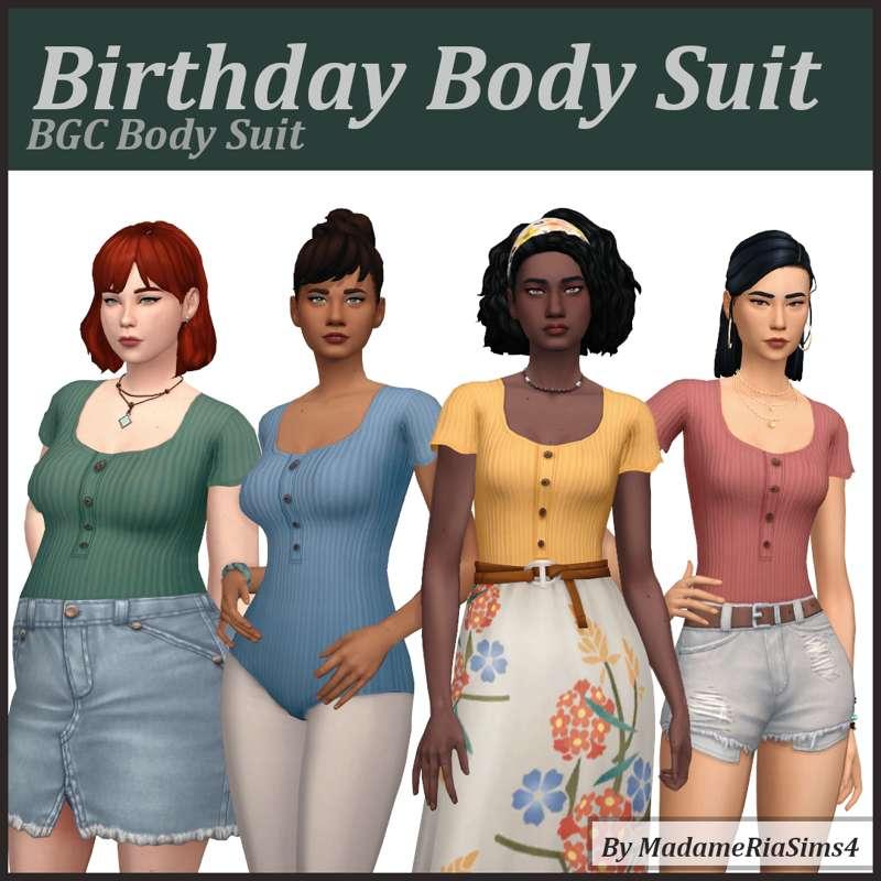 Birthday Body Suit