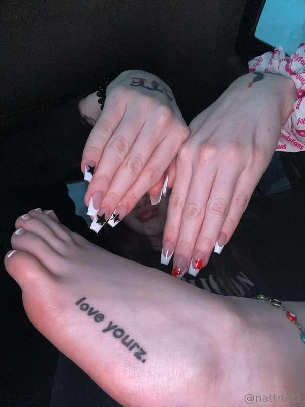 this french tip isn't the only tip I need 