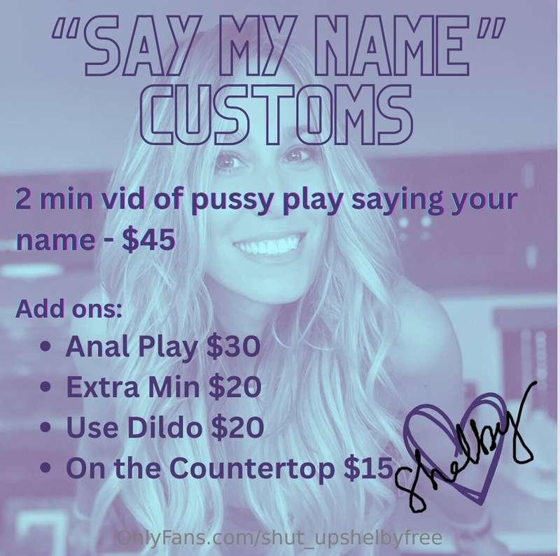 **NOW OPEN** Tell me the name you'd like to be called, add o..
