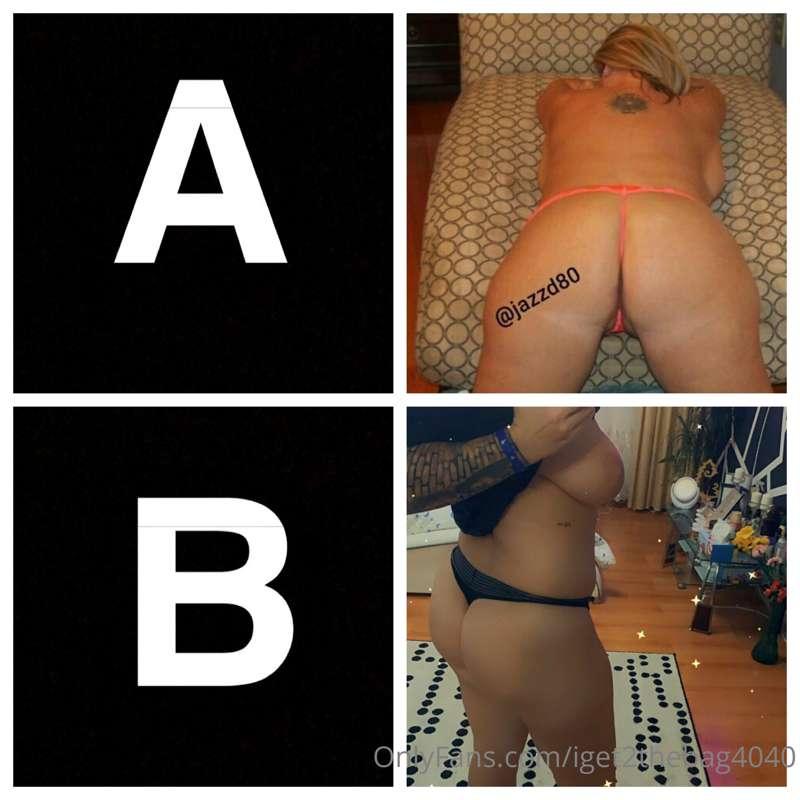 1st Round BEST BOOTY CONTEST!!!! Vote for best BOOTY!! 🍑🍑🍑🍑🍑..