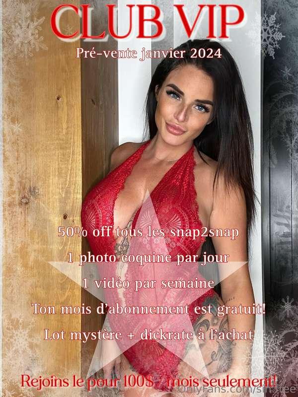 ***PRÉ VENTE DE MON VIP CLUB QUI COMMENCE EN JANVIER*** 🔥
Re..