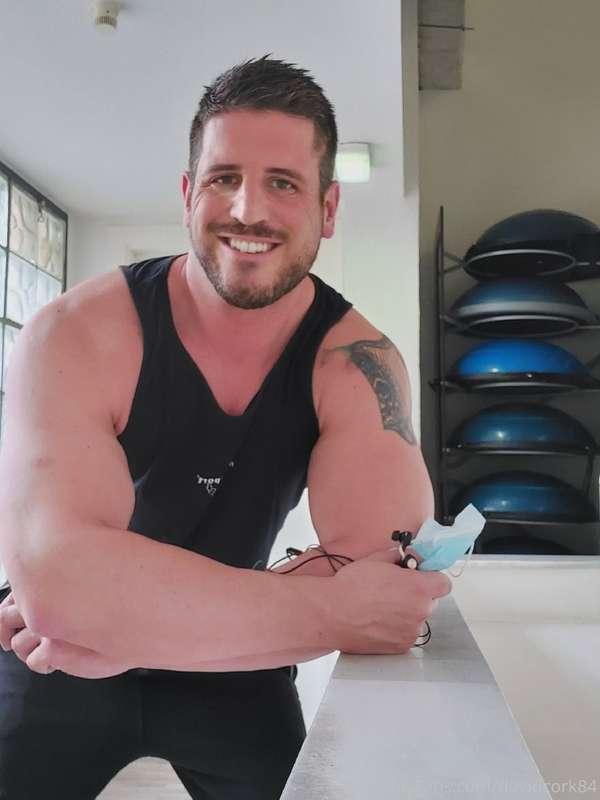 Biceps training day .