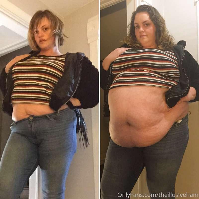From January to November!! I’m busting OUT of these clothes ..