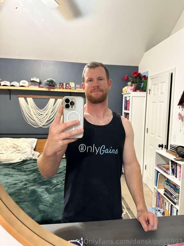 My chest hair definitely wants to come out in this shirt