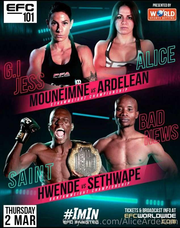 Get access to see my fight on 2nd march 👉 https://efcworldwi..