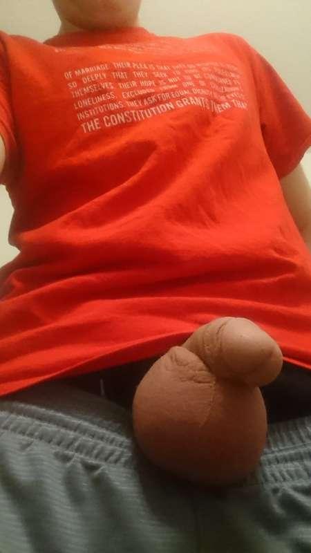Nothing quite like rocking the equality shirt while flopping..