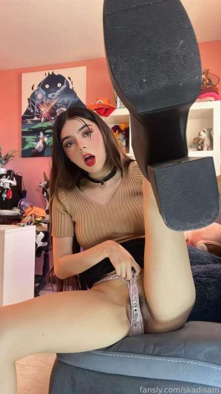 Me encanta como se ven mis labios 🙈🙈te gusta? 