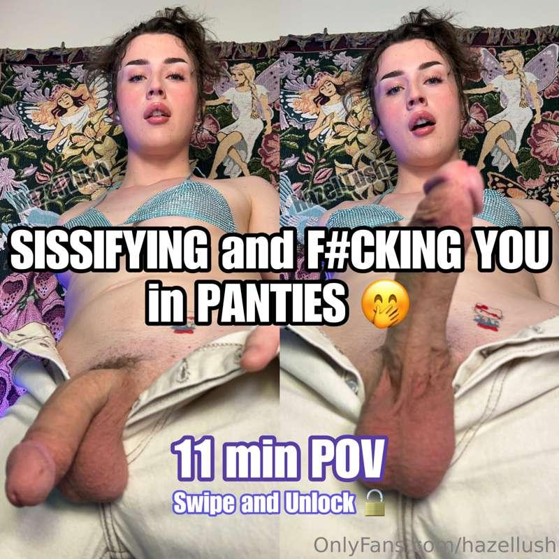11 min POV - Putting you in Panties and F#cking your mouth a..