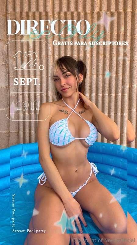 💦 ***DIRECTO EN LA PISCINITA ESTE JUEVES 12 A LAS 19H PM*** ..