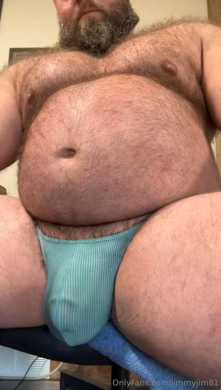 Come play with dad’s big bulge 