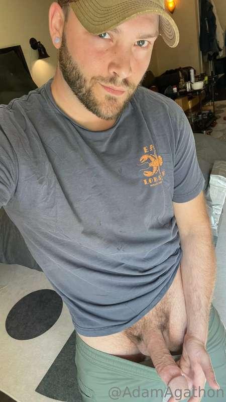 enjoying some time with my cock out 😈