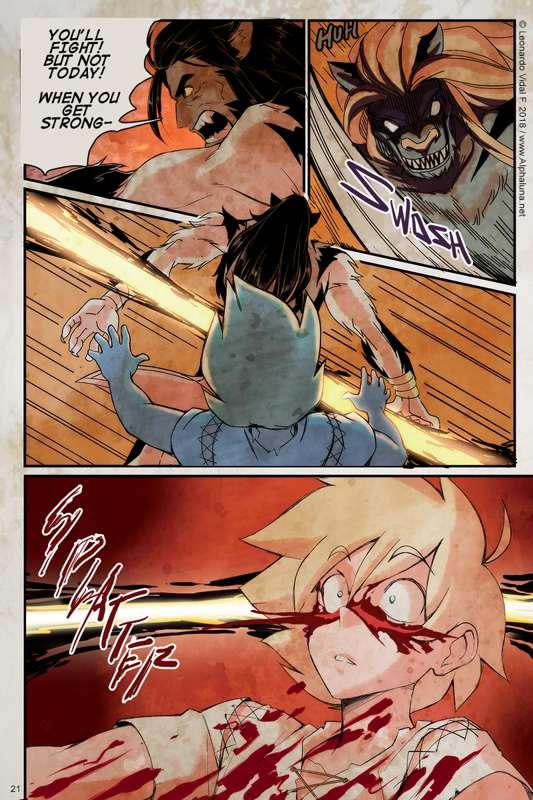 AL Chronicles "Fang's Journey" (page 21)