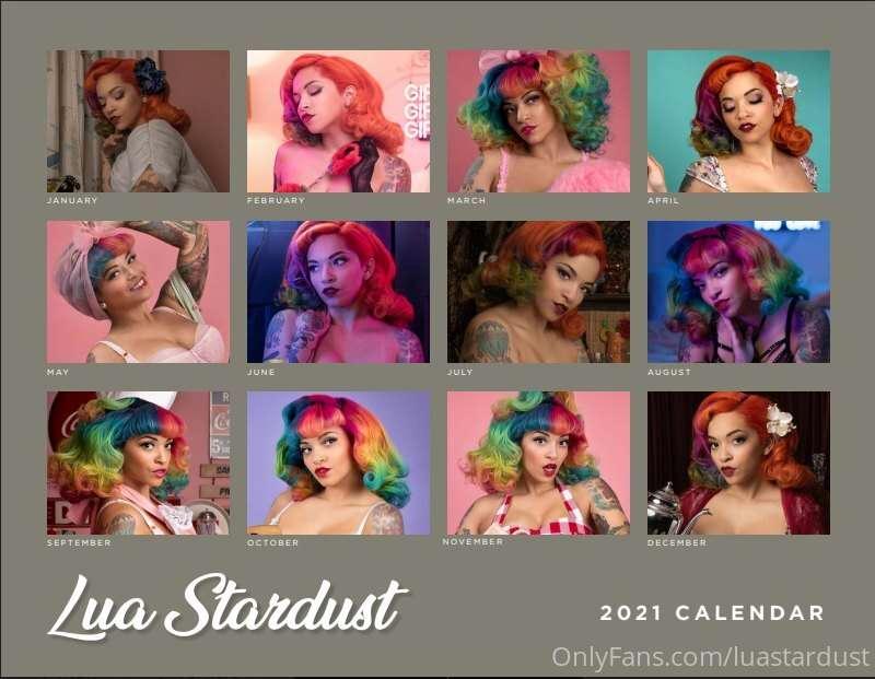 PREVIEWS! First look at my 2021 Calendars. The first image i..