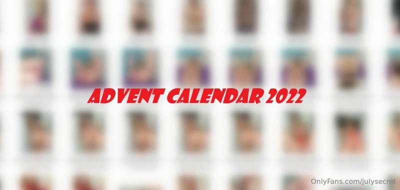 NUDE ADVENT CALENDAR 2022! 
25 days, 35 photos and 15 vids
T..