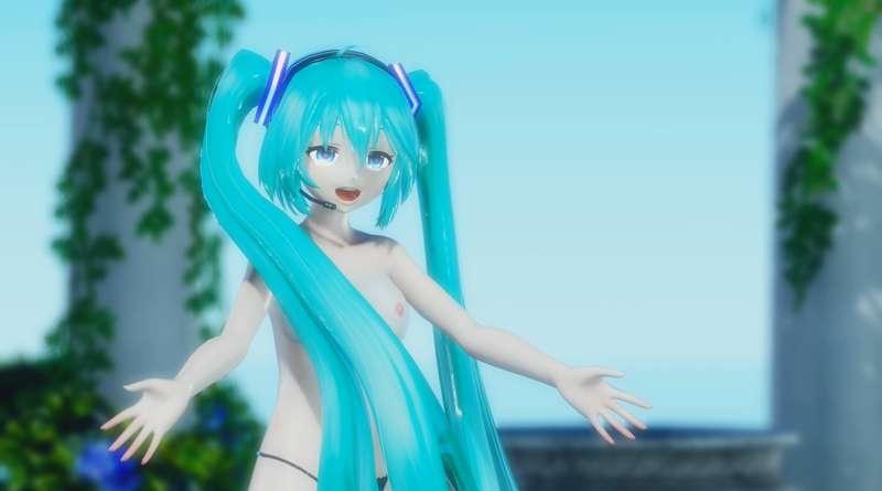 4K UHD 【MMD R-18】 ヒバナ - Hatsune Miku