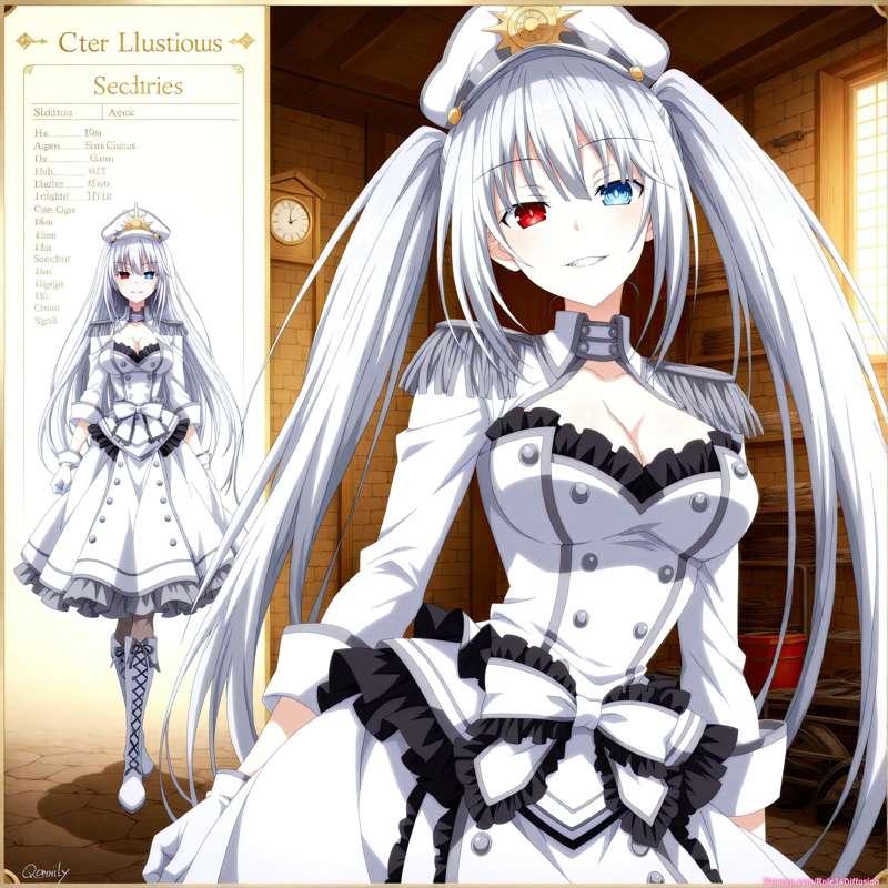 [Main reQuest] White Queen of Date A Live Sexy Poses [Gen 2.5]