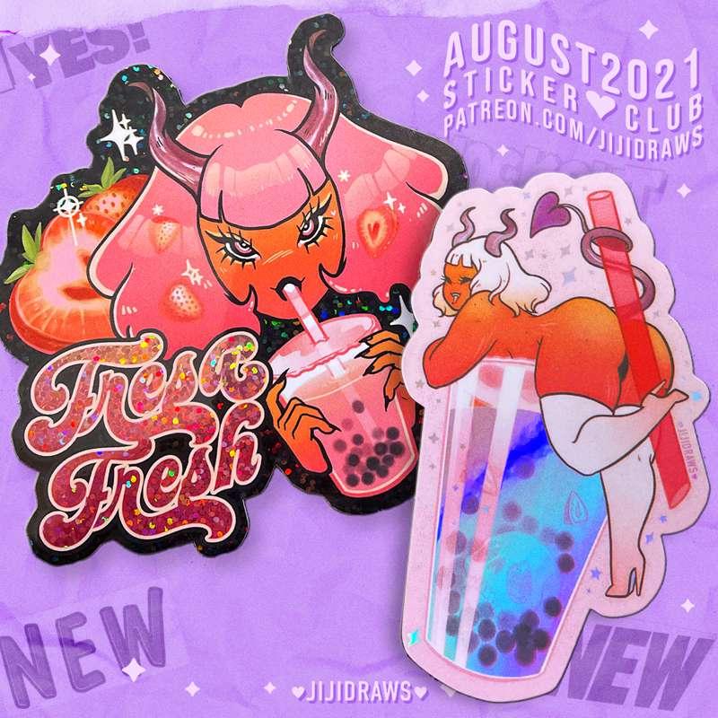 ✧ Sticker Club August! ✧ 