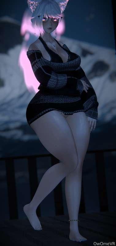 Notice something missing?~💕

All my stuffs: https://linktr.ee/OwOmeVR

#hentai #anime #vtuber #lewdtuber 
#ass #lewd #nsfw #nude #fyp #abs #free