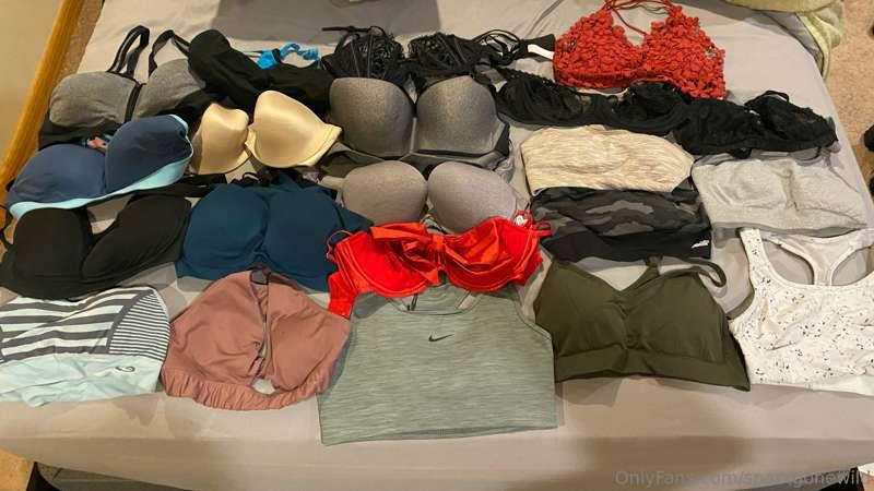 Just a reminder, I sell bras and panties! You get customer p..