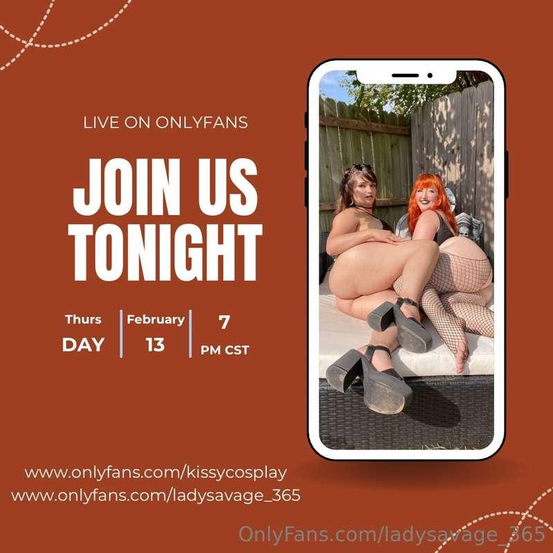 Come chat with us tonight at 7PM central! We would love to h..
