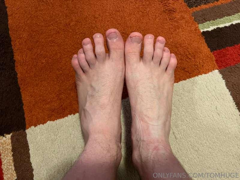 into feet fetish?