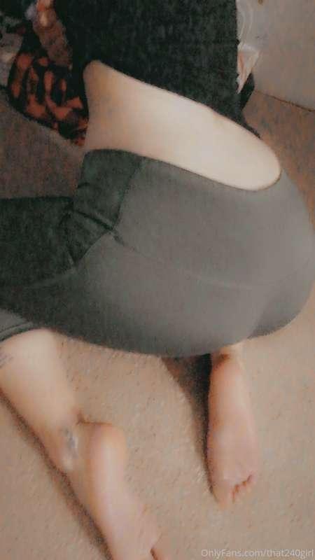 Stretching out a bit before hoping in the shower after final..