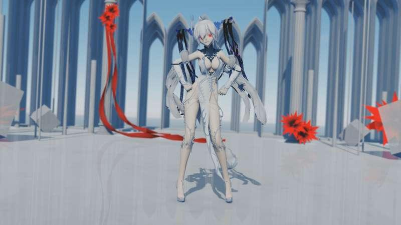 4K UHD【MMD R-18】 DinDonDan Emperor - Haku 【4K 60 FPS】