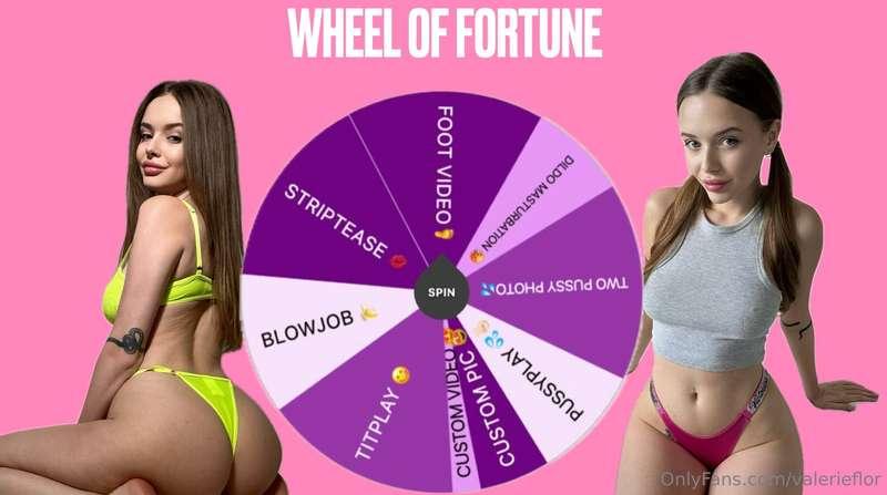 💫 WHEEL OF FORTUNE💫

Hello my friends, 😏 I run a game where ..