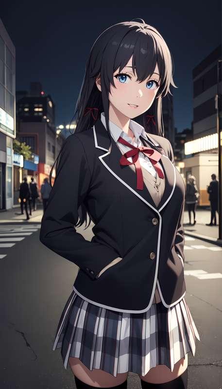 Yukino Yukinoshita. OreGairu