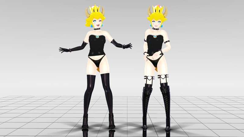 MMD Bowsette Wip Final