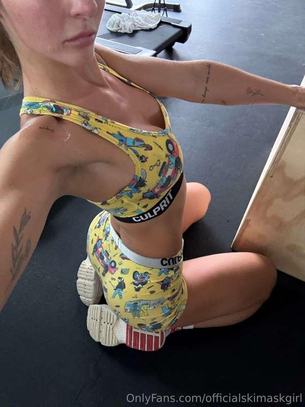 all sweaty 🥵💦 