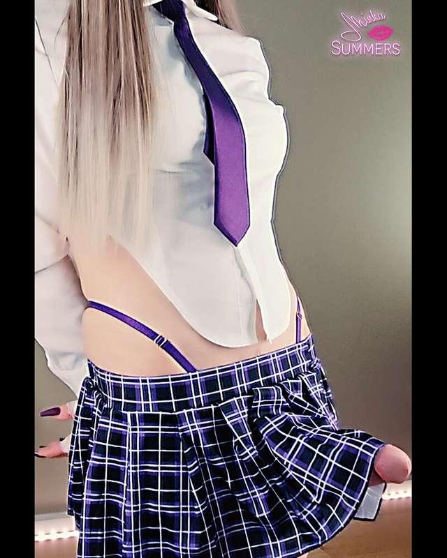 My skirt vs my cock, no contest!