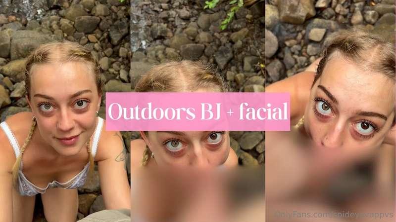 Outdoors Blowjob $55 | 9:46 | JAN 2025:My first outdoor blow..