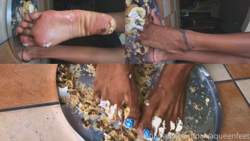 Crushing in High Definition!  🦶🏾🧁🤤 That video makes your mou..