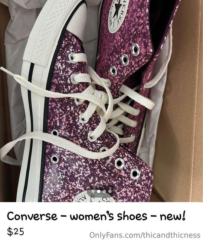 If you know me, you know my love for CHUCKS! Buy them for me..