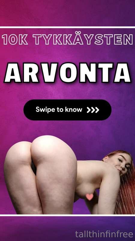 **10k tykkäysten ARVONTA!😍🔥**
Palkintoja jaossa 12kpl, ja ai..
