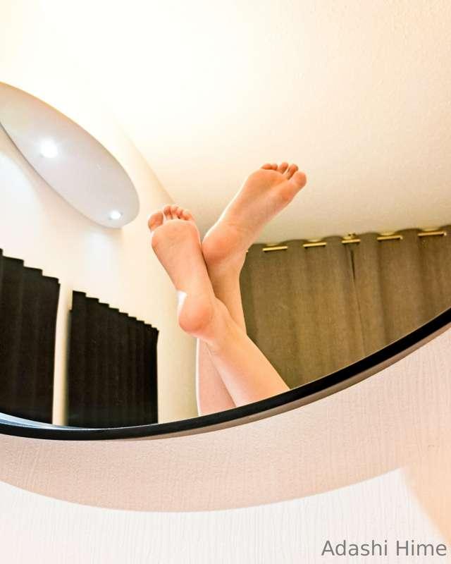 The mirror of the sole… 🪞🦶🏻
