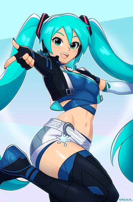 Miku x Luna Snow - Part 1 [Vocaloid][Marvel Rivals] 