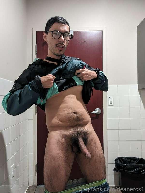Coffee shop bathroom