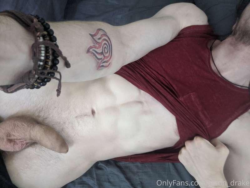 This cock is freshly fucked. Anyone for round 2?