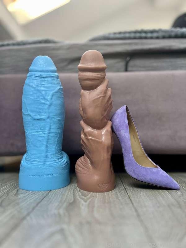 I finally got my new toys 🧸 I can't wait for them to feed my holes😈🤪🍆💦🥰🤤

#fyp #crazywifeslut #new #hugedildo 