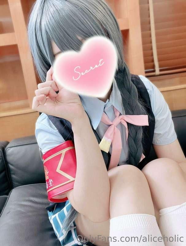 Lovelive school uniform cosplay hentai selfies