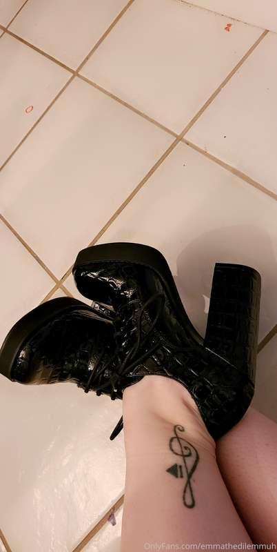 Thank you to whoever bought me these shoes. You'll be seeing..